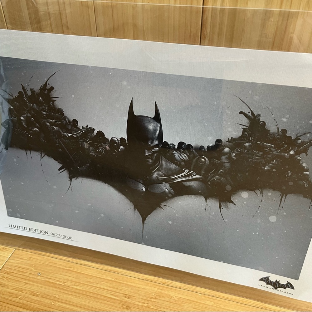 2013 Arkham Origins San Diego Comic Con art print